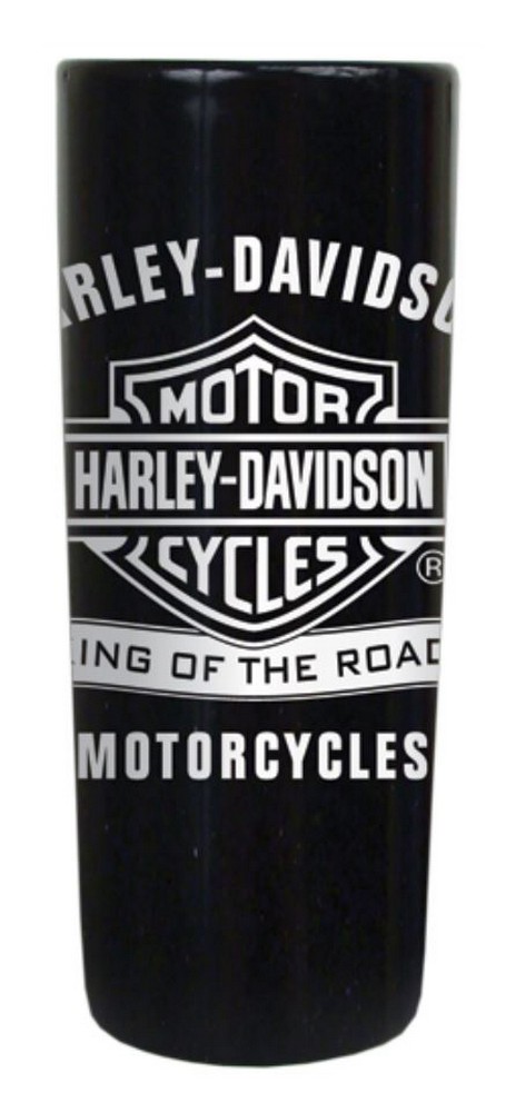 Harley-Davidson Shot Glass, King Of The Road, 2.5 oz. Tall Black SG120330 - Wisconsin Harley-Davidson