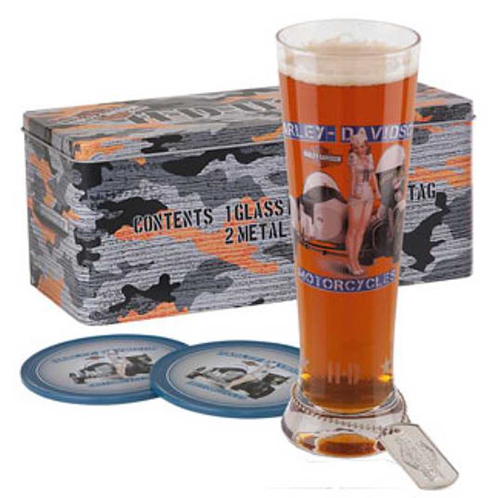 Harley-Davidson Military Pilsner Set - Navy/Lucy HDL-18723 - Wisconsin Harley-Davidson