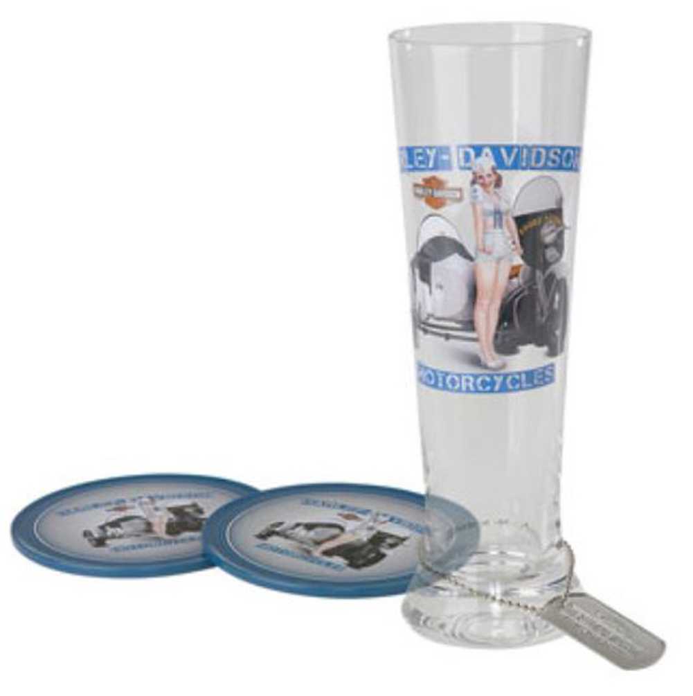 Harley-Davidson Free Shipping - Harley-Davidson Military Pilsner Set - Navy/Lucy HDL-18723 - Free Shipping on many products plus Orders Over $99