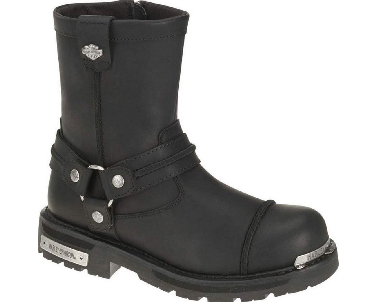 Vitaming　ハーレーダビッドソン　ブーツ Harley-Davidson® Men's Fletcher Black Leather Motorcycle Harness