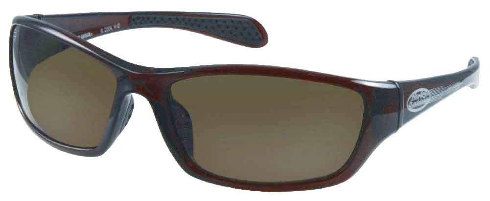Harley-Davidson Mens Lifestyle Sunglasses Shiny Brown, Brown Lens HDS570BRN-1 - Wisconsin Harley-Davidson