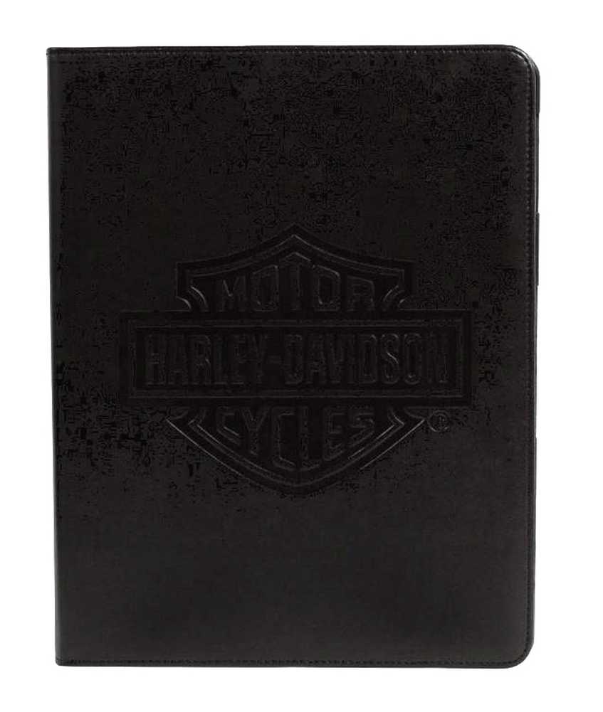 Harley-Davidson 3 in 1 Folio Case: Fits iPad 2, iPad 3 & iPad 4 Black 07268 - Wisconsin Harley-Davidson