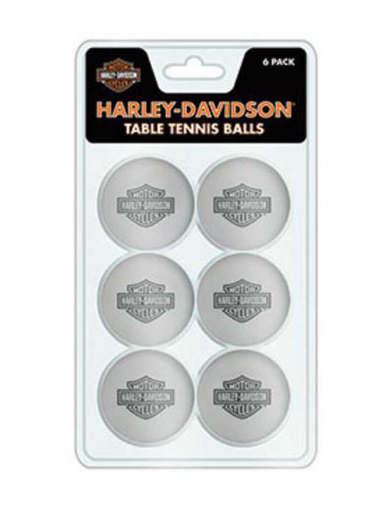 Harley-Davidson Table Tennis Ball Set - 6 Balls HDL-13705 - Wisconsin Harley-Davidson