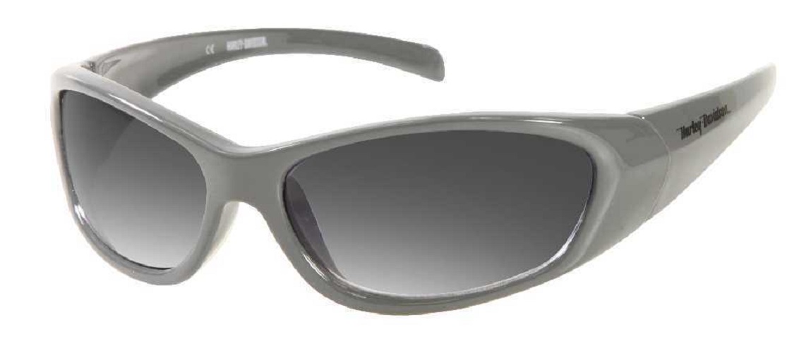 Harley-Davidson Men's Sun Kickstart Sunglasses Gray Frame/Gray Lens HDV015GRY-35 - Wisconsin Harley-Davidson