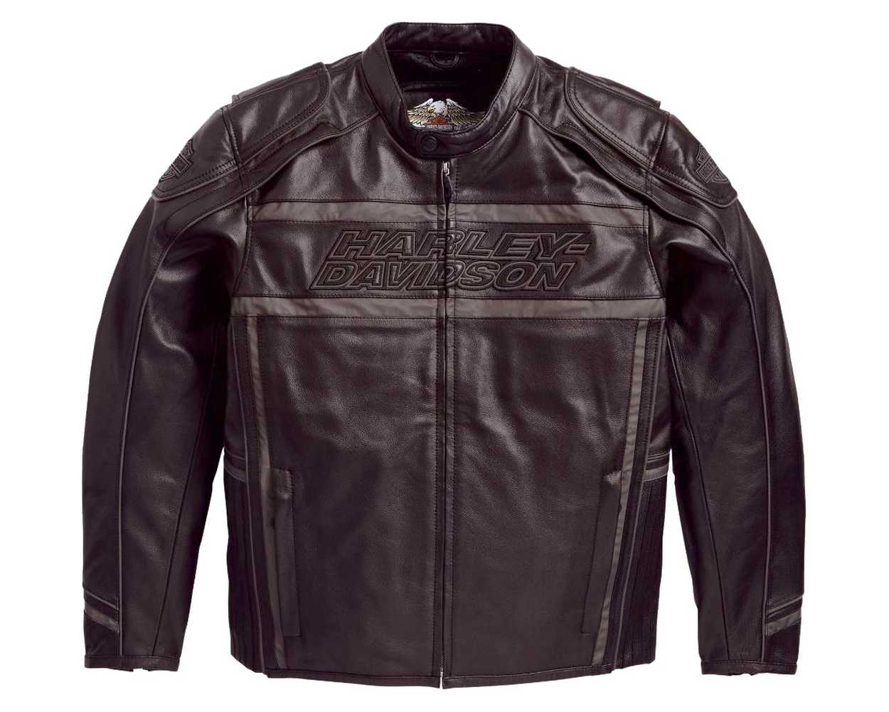 Harley-Davidson® Men's Leather Jacket, Luminator 360 Black Jacket