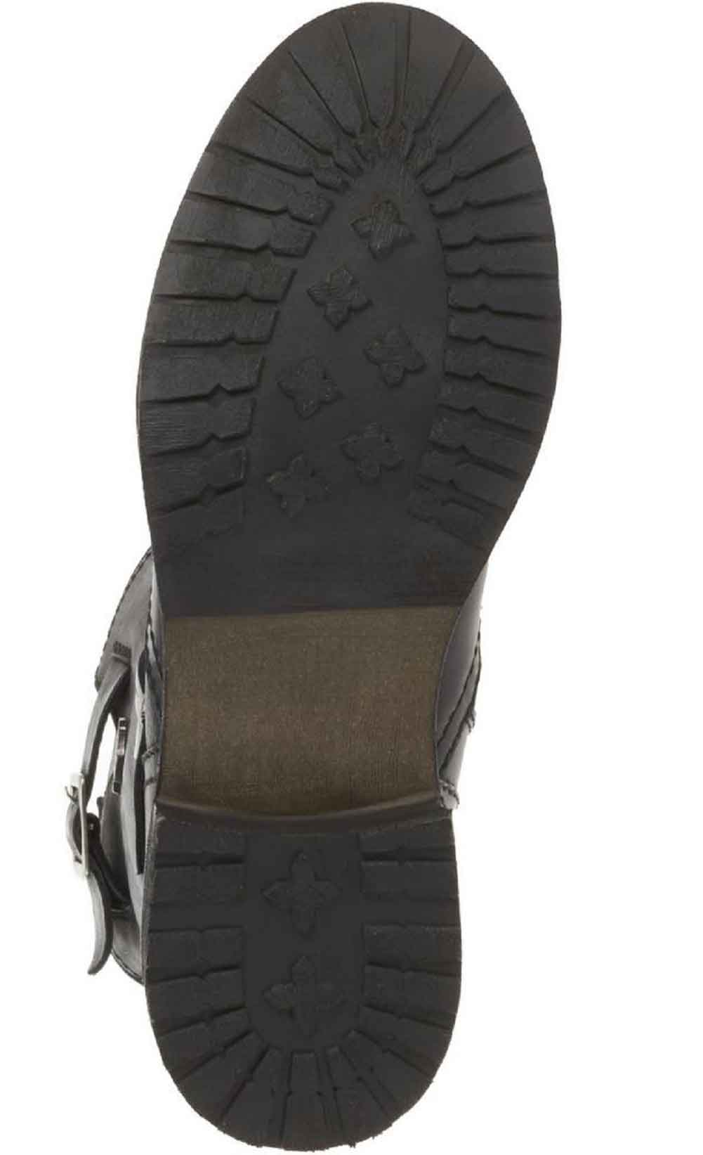 Harley-Davidson® Women's Halsey 8-Inch Black Leather Boots. D83765