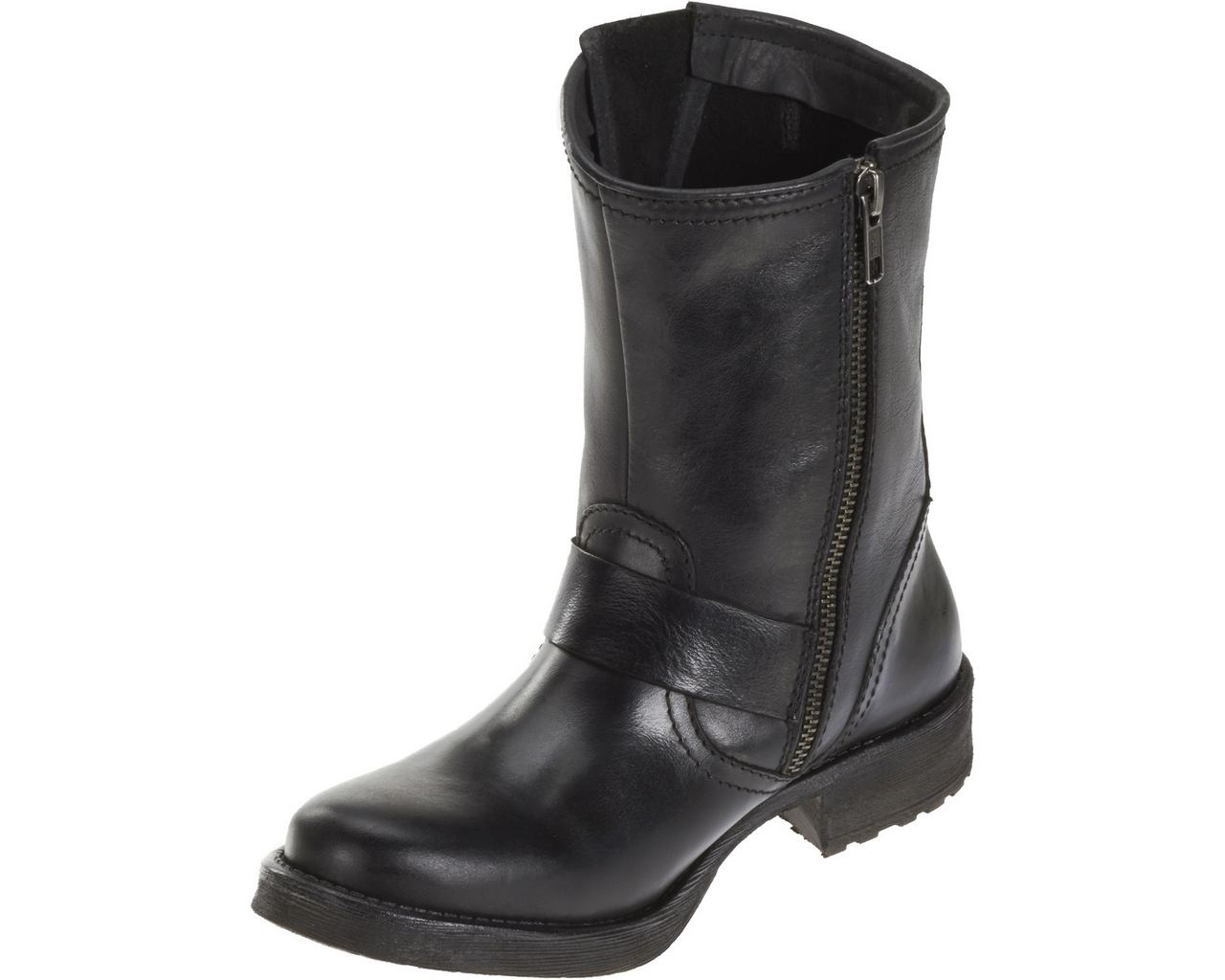 Harley-Davidson Free Shipping - Harley-Davidson Women's Halsey 8-Inch Black Leather Boots. D83765 - Free Shipping on many products plus Orders Over $99