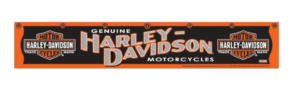 Harley-Davidson Darts Throwing Line, Trademark Bar & Shield Line, Black 61951 - Wisconsin Harley-Davidson