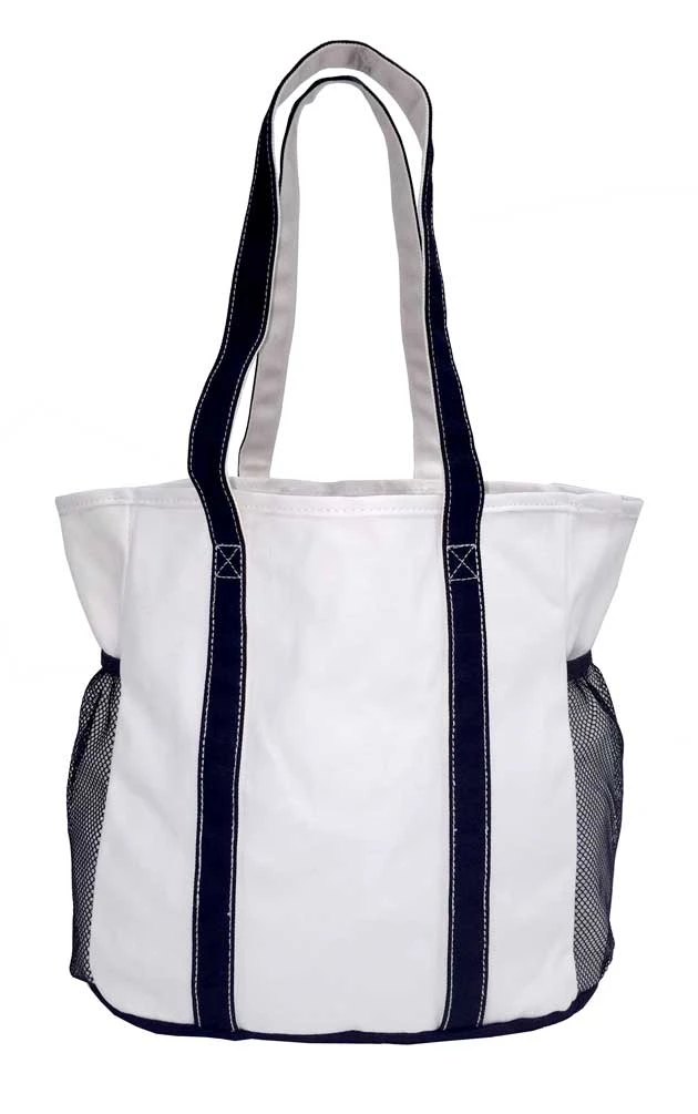 Harley-Davidson Free Shipping - Harley-Davidson Embroidered Bar & Shield Beach Tote Bag, White 2330440 - Free Shipping on many products plus Orders Over $99