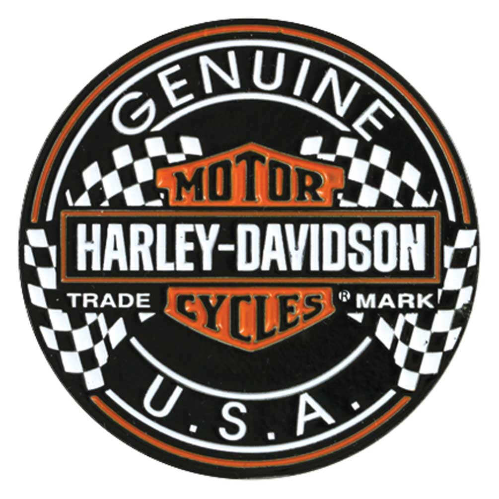 Harley-Davidson® Challenge Coin, Long Tooth #1 Skull / Bar