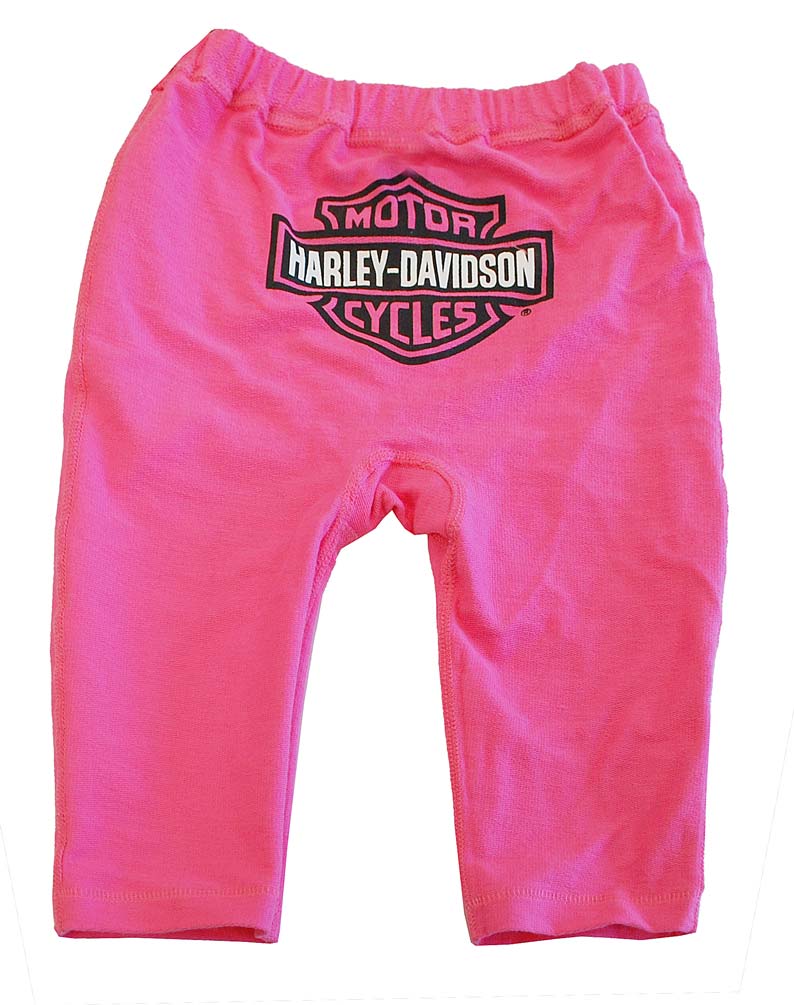 Harley-Davidson Free Shipping - Harley-Davidson Little Girls' Reversible Pull-On Pants Pink Cotton S9LGT64HD - Free Shipping on many products plus Orders Over $99