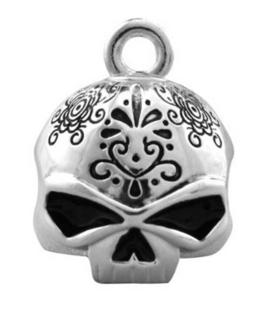 Harley-Davidson® Day Of The Dead Silver Ride Bell HRB041