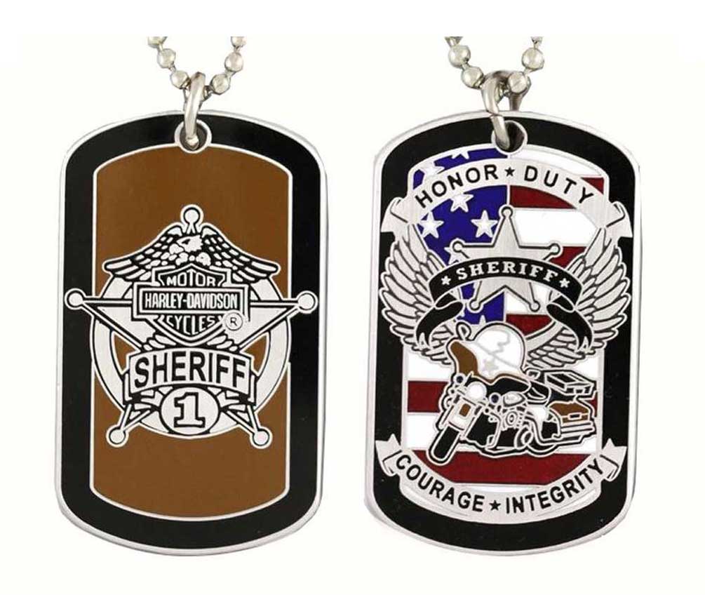 sheriff dog tag