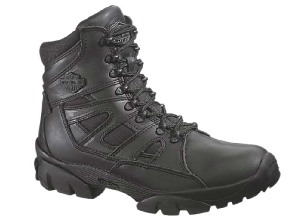 Harley-Davidson Men's Hawkins Waterproof Lace Black 5.5 Motorcycle Boots D95129 - Wisconsin Harley-Davidson