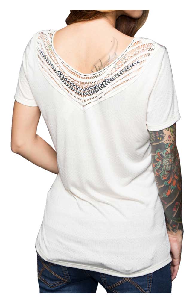 Harley-Davidson Free Shipping - Harley-Davidson Women's Shirt, Tropical Short Sleeve Tee, Birch Beige HD130BIR - Free Shipping on many products plus Orders Over $99