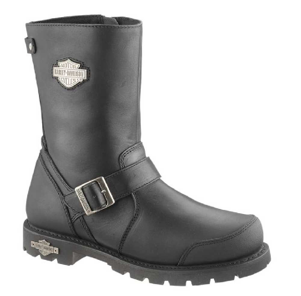 wolverine men's black boots