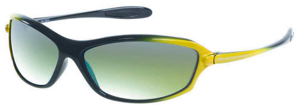 Harley-Davidson Mens Sun Lifestyle Sunglasses Yellow/Gray Lens HDS614GRY-3F - Wisconsin Harley-Davidson