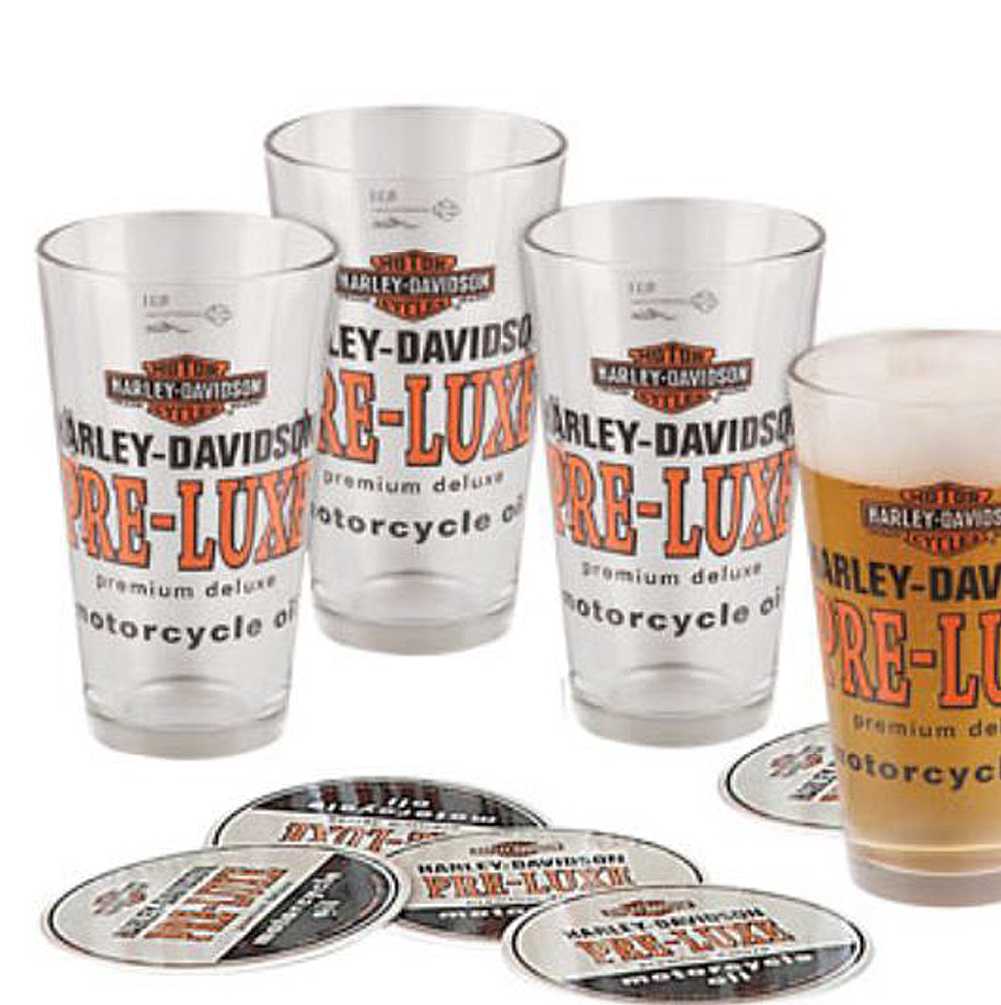 Budweiser Deluxe Glass & Coaster Set