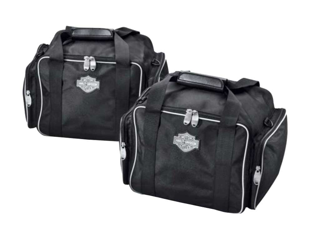 Harley-Davidson Trunk Travel Packs, Set of 2, Black Bar & Shield Logo 53000431 - Wisconsin Harley-Davidson