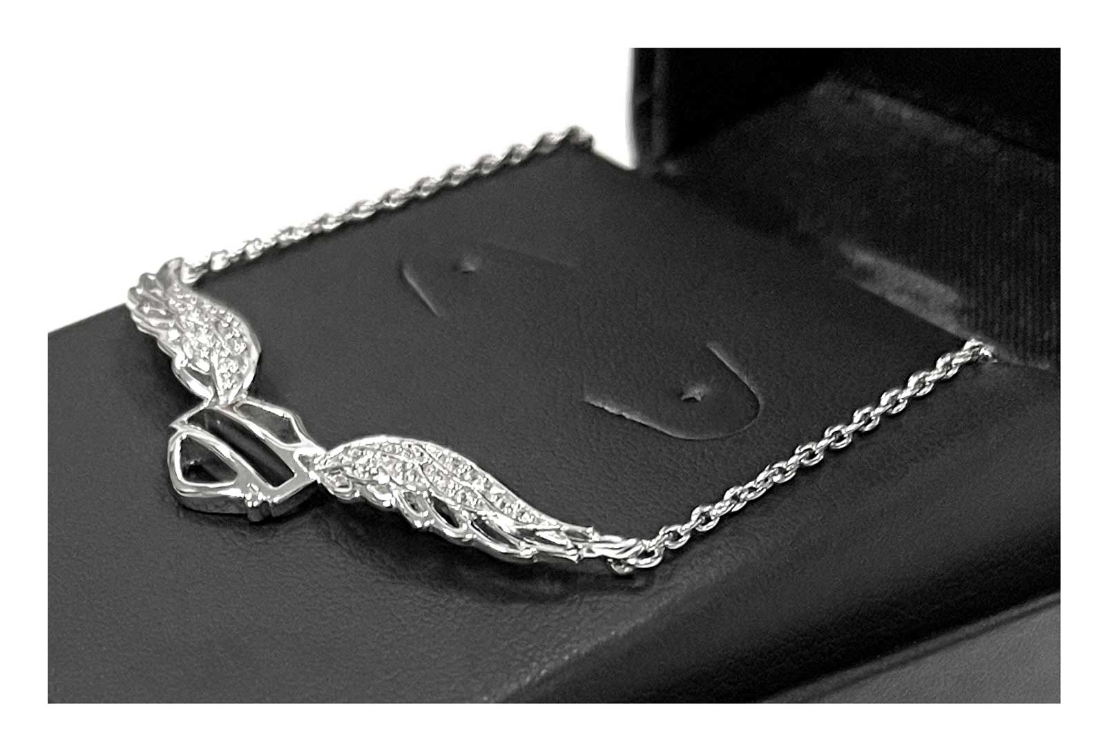 Harley-Davidson Free Shipping - Harley-Davidson Womens Necklace, Bar & Shield Crystal Winged, Silver HDN0288 - Free Shipping on many products plus Orders Over $99