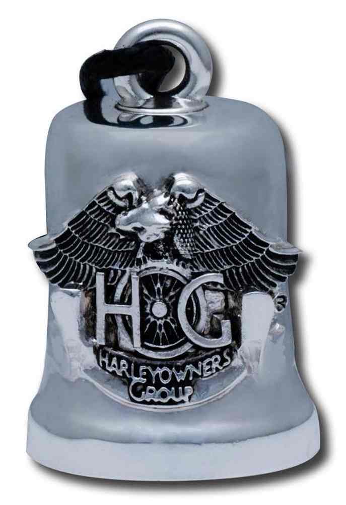 Harley Davidson Hog Emblem Ride Bell Durable Zinc Silver Hrb068 Wisconsin Harley Davidson