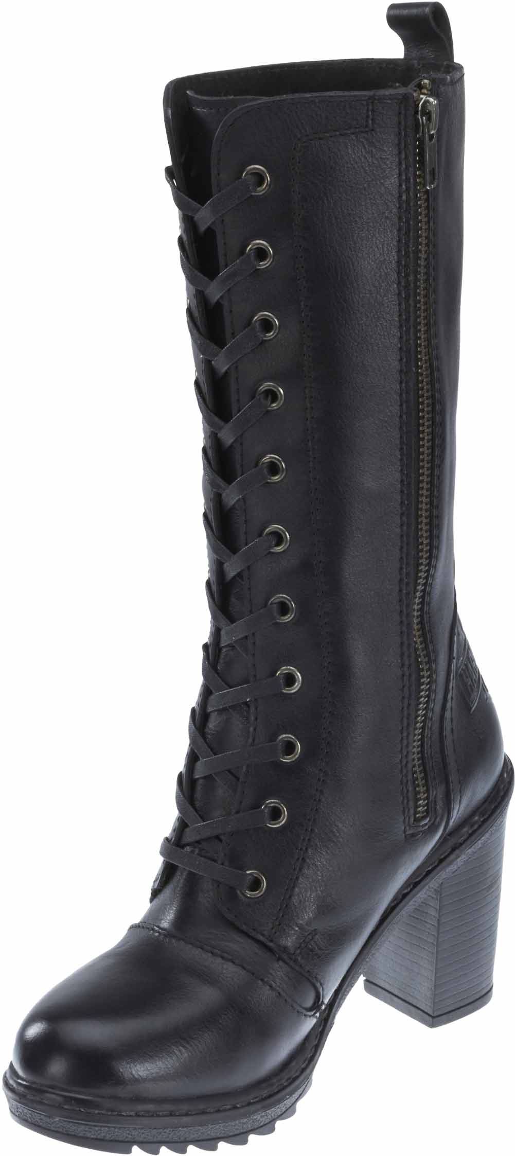 Harley-Davidson Free Shipping - Harley-Davidson Women's Lunsford 10.25-In Black Fashion Boots. 4-In Heels D83832 - Free Shipping on many products plus Orders Over $99
