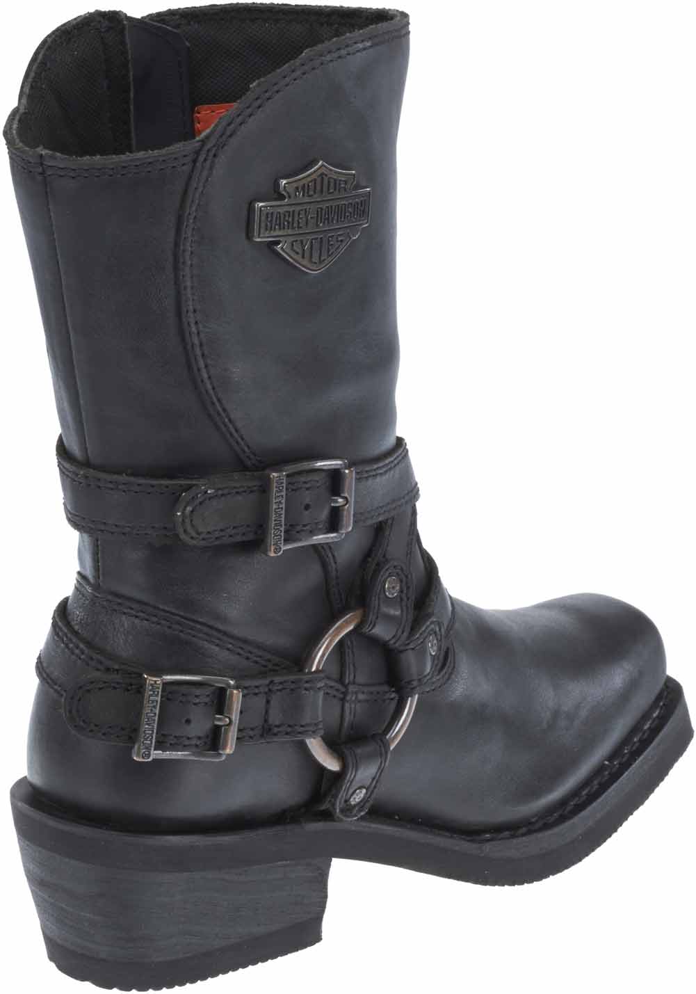 Harley-Davidson Women's Ingleside 8.5" Motorcycle Boots. Black or Brown D87091 - No Hassle Returns at Wisconsin Harley
