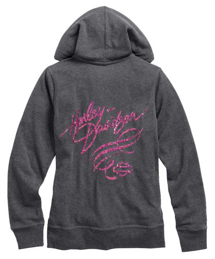 harley davidson pink hoodie