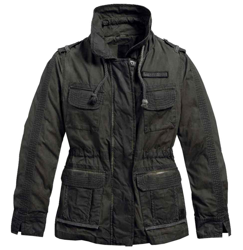 Harley-Davidson Women's Anorak HDMC Patch Casual Jacket, Green 97400-16VW - Wisconsin Harley-Davidson