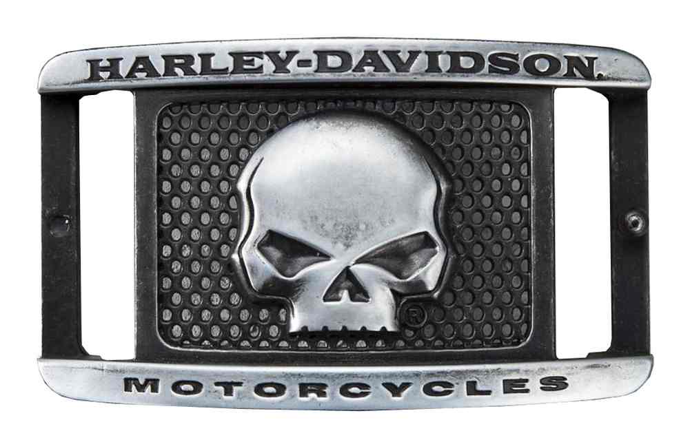 Harley-Davidson Free Shipping - Harley-Davidson Men's Crackle Willie G Skull Belt, Black Leather 97658-16VM - Free Shipping on many products plus Orders Over $99