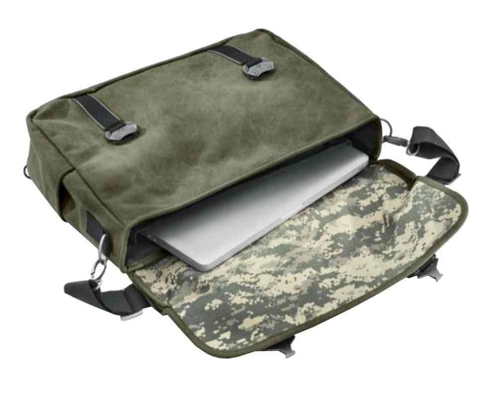 Harley-Davidson® HDMC Messenger Bag, Water-Resistant, Army Green