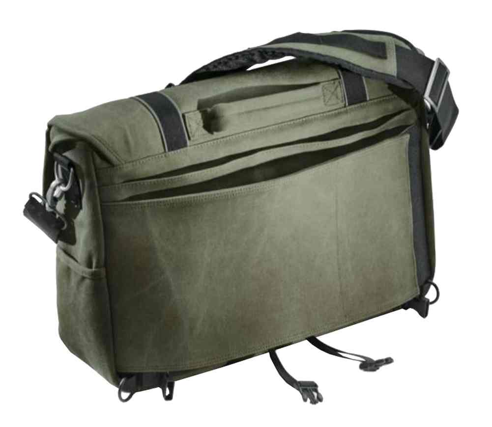 Harley-Davidson HDMC Messenger Bag, Water-Resistant, Army Green 93300101 - No Hassle Returns at Wisconsin Harley