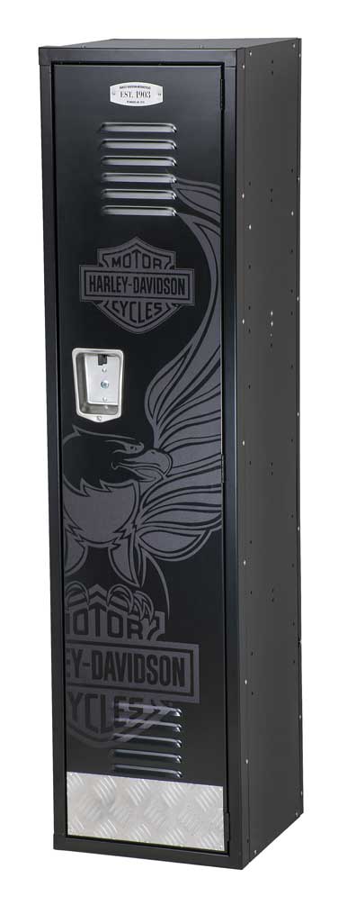 Harley-Davidson Eagle Bar & Shield Metal Locker, Steel Construction HDL-19705 - Wisconsin Harley-Davidson Harley-Davidson Eagle Bar & Shield Metal Locker, Steel Construction HDL-19705 - Wisconsin Harley-Davidson