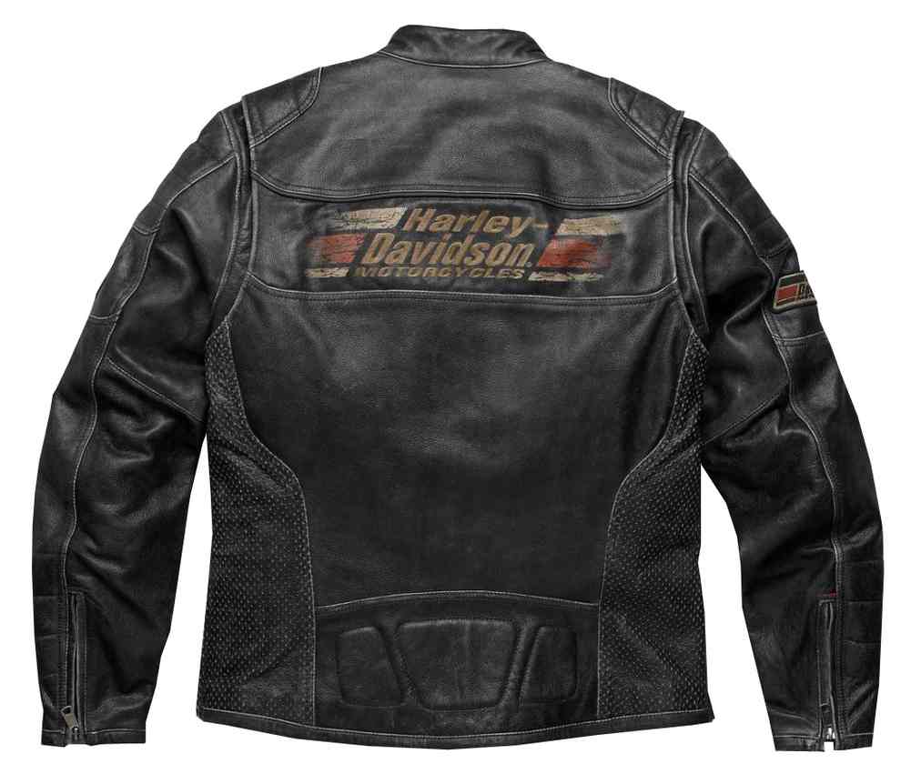 Harley-Davidson Free Shipping - Harley-Davidson Men's Astor Patches Distressed Leather Jacket, Black 97122-16VM - Free Shipping on many products plus Orders Over $99