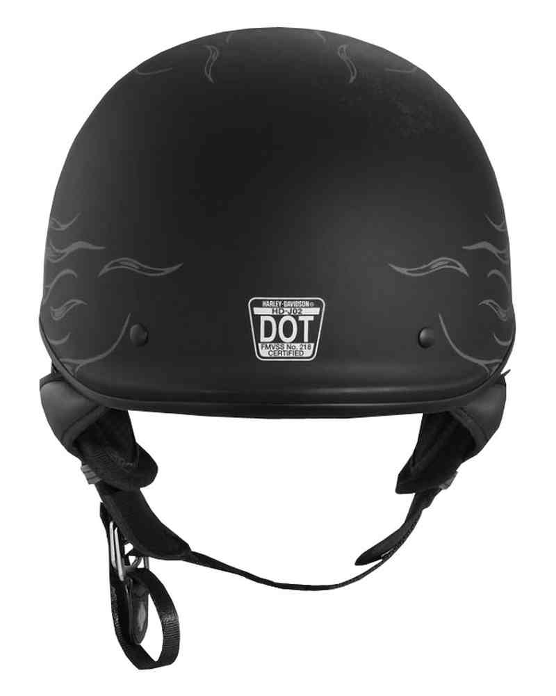 Harley-Davidson Free Shipping - Harley-Davidson Mens Arcadia Ultra-Light J02 Half Helmet, Matte Black 97356-16VM - Free Shipping on many products plus Orders Over $99