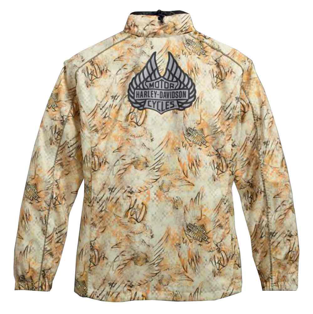 Harley-Davidson® Women's Tawny Allover Custom Print Rain Suit