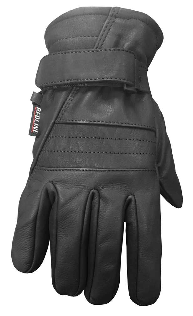 Harley-Davidson Free Shipping - Redline Men's Gel Padded Full-Finger Leather Motorcycle Gloves, Black G-056 - Free Shipping on many products plus Orders Over $99