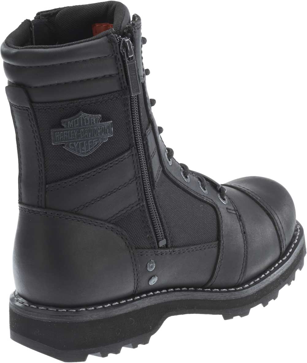 Harley-Davidson® Men's Boxbury 7-Inch Blacked-Out Motorcycle Boots