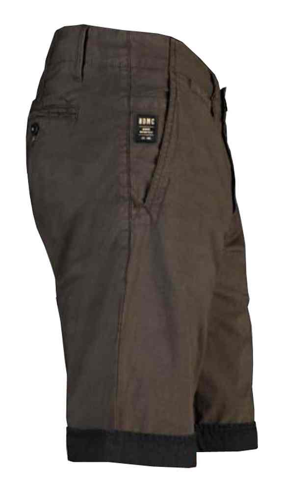 Harley-Davidson Men's Black Label Striped Casual Shorts, Walnut Brown 96471-16VM - No Hassle Returns at Wisconsin Harley