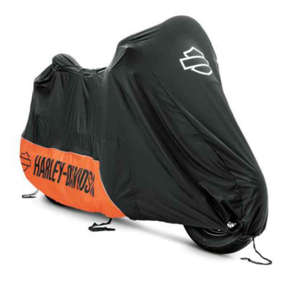 Harley-Davidson Indoor Motorcycle Cover, Fits VRSC, Dyna & Softail 93100019 - Wisconsin Harley-Davidson