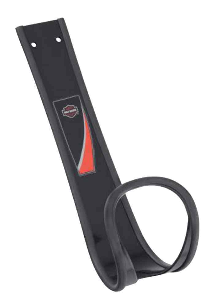 Harley-Davidson J-Hook Helmet Hanger, Fits All Helmets, Black Steel 93100034 - Wisconsin Harley-Davidson