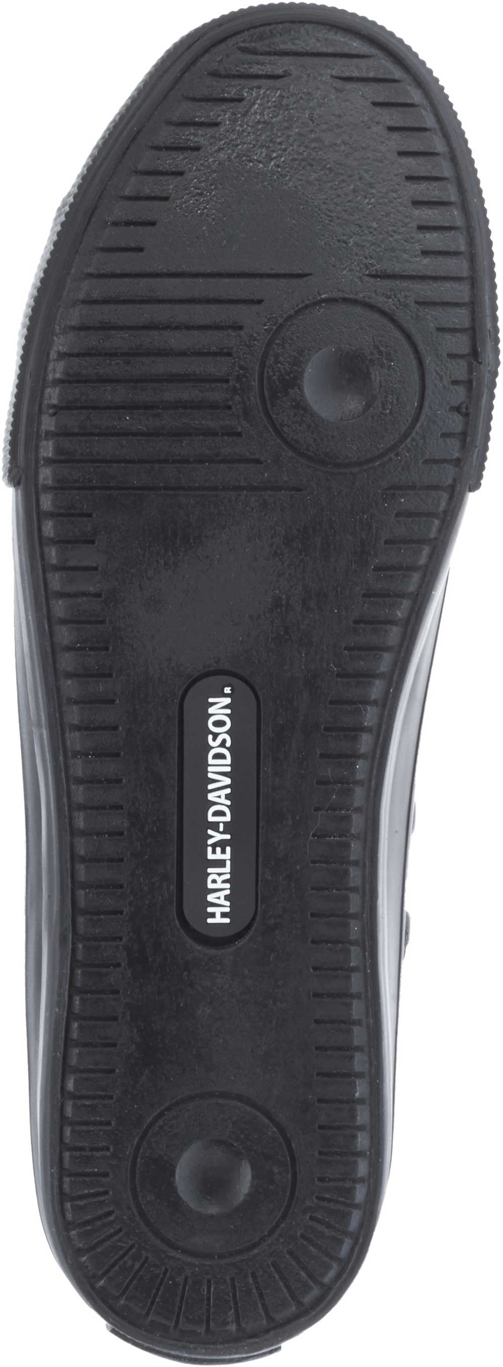 Harley-Davidson Men's Baxter All Black 4.5" Leather Hi-Cut Sneakers D93342 - Largest Selection of Harley-Davidson Products
