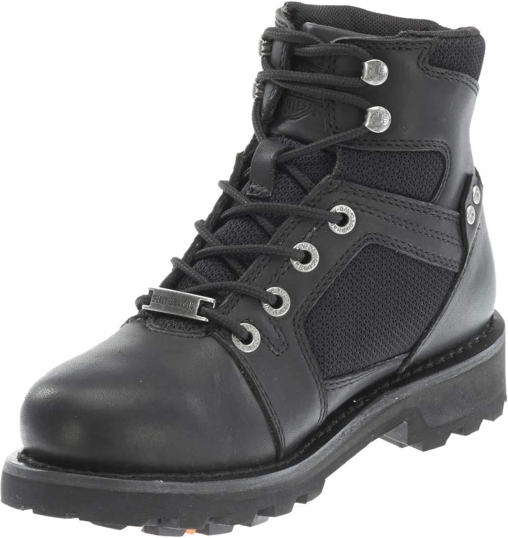 Harley-Davidson® Women's Radbourne Black Motorcycle Boots D87108