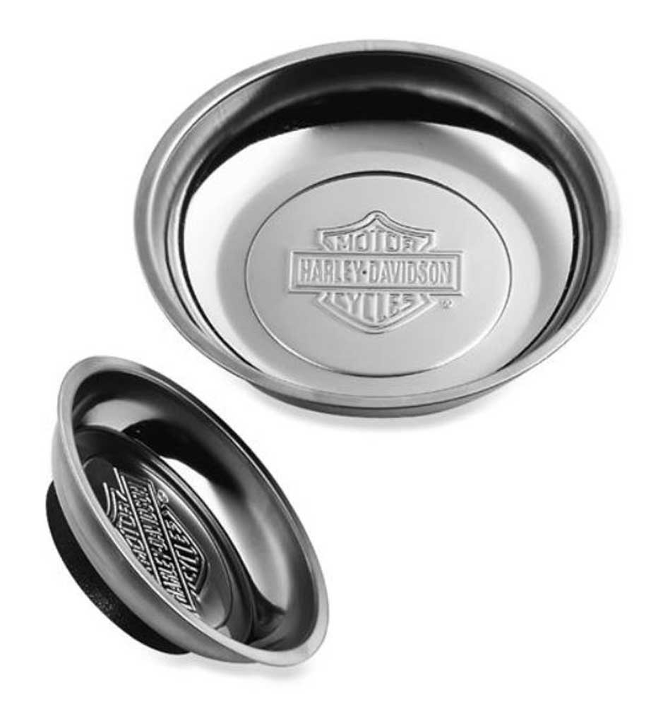 Harley-Davidson Free Shipping - Harley-Davidson Stainless Steel Bar & Shield Tray w/ Magnetic Base 94793-01 - Free Shipping on many products plus Orders Over $99