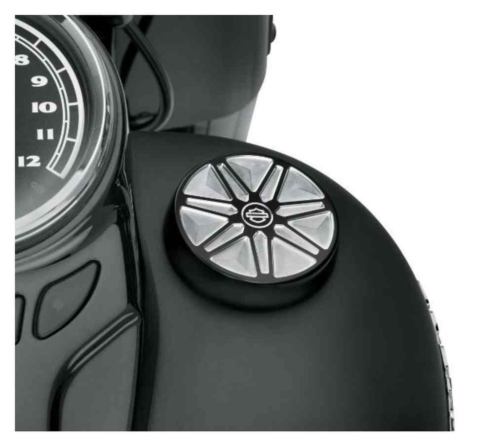 Harley-Davidson® Chisel Fuel Cap Fits Dyna, Softail, Sportster