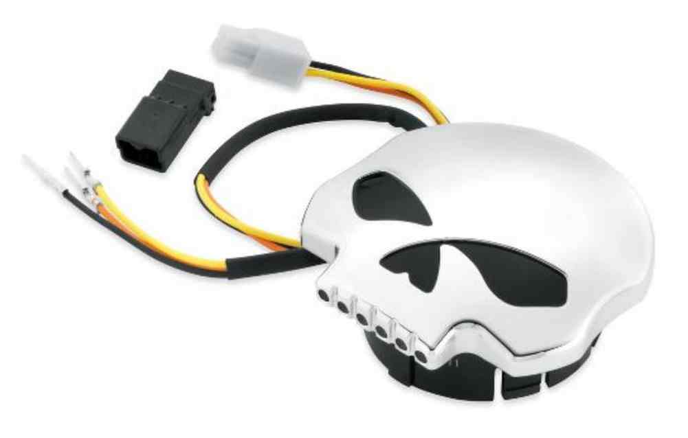 Harley-Davidson® Willie G Skull LED Fuel Gauge, Dyna, Softail