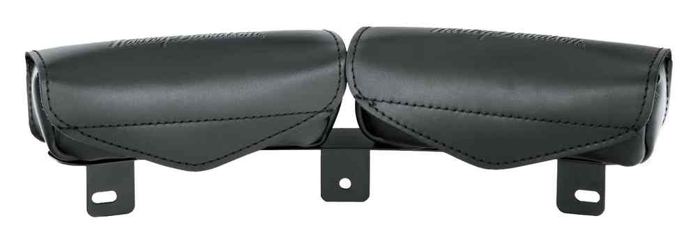 Harley-Davidson Two-Pocket Windshield Pouch, Fits King-Size or Compact 57203-07 - Wisconsin Harley-Davidson