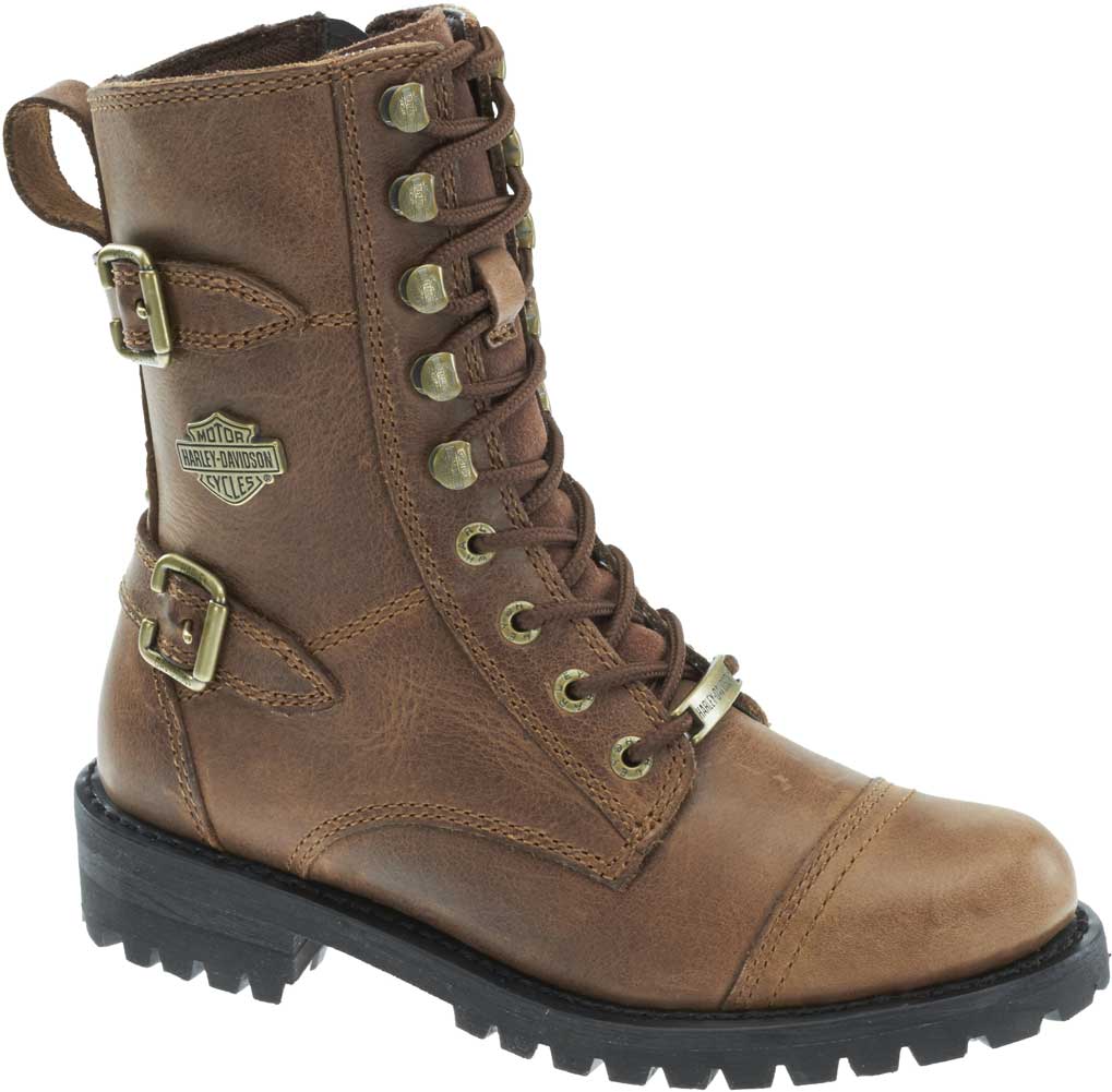 Harley-Davidson ☆ Balsa Buckle Motorcycle Boots Women's Harley-Davidson® Women's Corley 10-Inch Motorcycle Boots