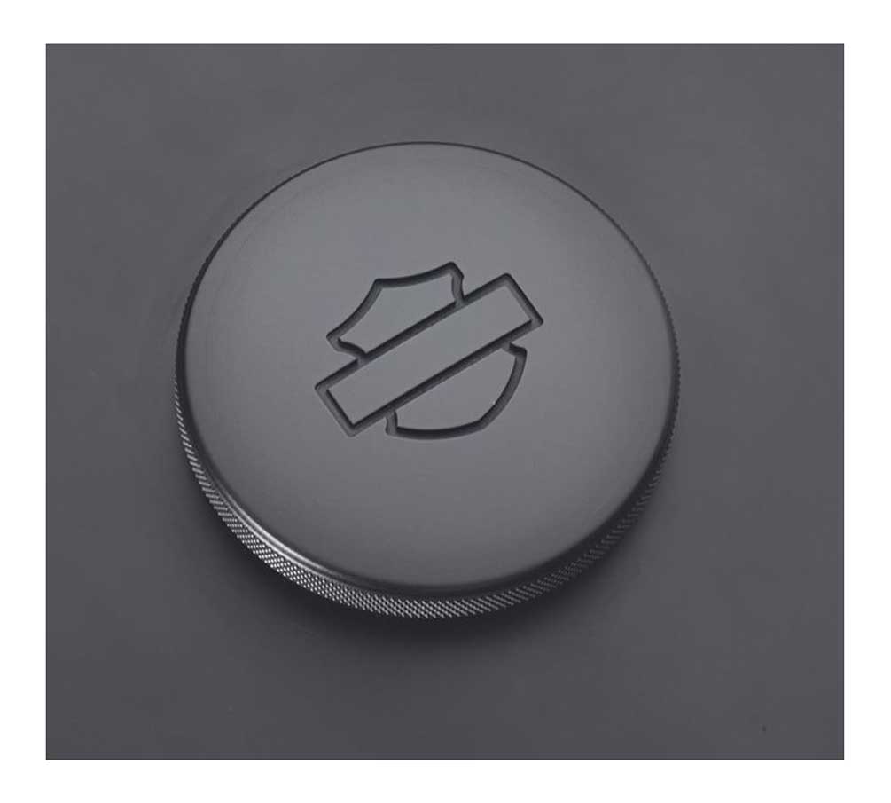 Harley-Davidson Free Shipping - Harley-Davidson Diamond Black Fuel Cap, Dyna/Softail/Sportster/Touring 62778-10 - Free Shipping on many products plus Orders Over $99