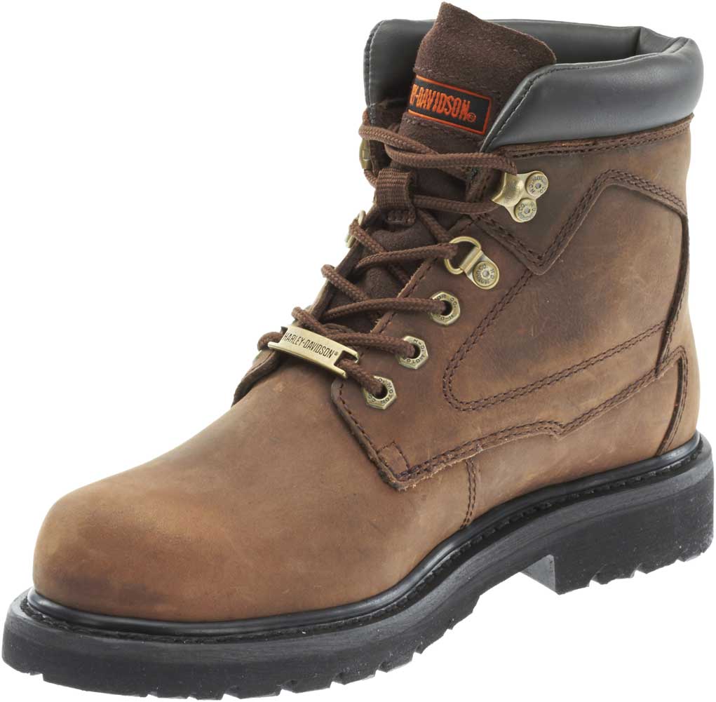 Harley-Davidson Free Shipping - Harley-Davidson Men's Bayport 5.5-Inch Brown or Grey Motorcycle Boots D93365 - Free Shipping on many products plus Orders Over $99